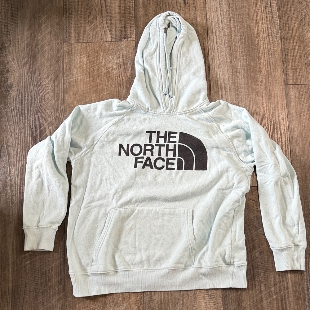 The North Face Pale Blue Hoodie